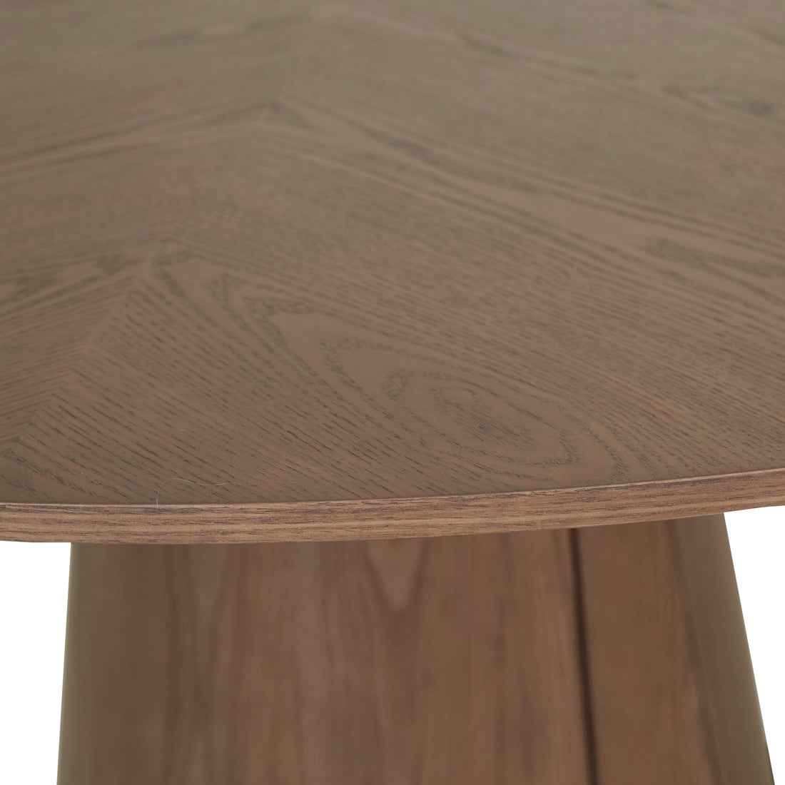 CLASSIQUE ROUND DINING TABLE 6 Seater in SMOKED ASH by GlobeWest at Darling & Domain