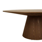 CLASSIQUE ROUND DINING TABLE 8 Seater in SMOKED ASH by GlobeWest at Darling & Domain