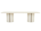 LEON DINING TABLE 10 Seater in Porcelain by GlobeWest at Darling & Domain