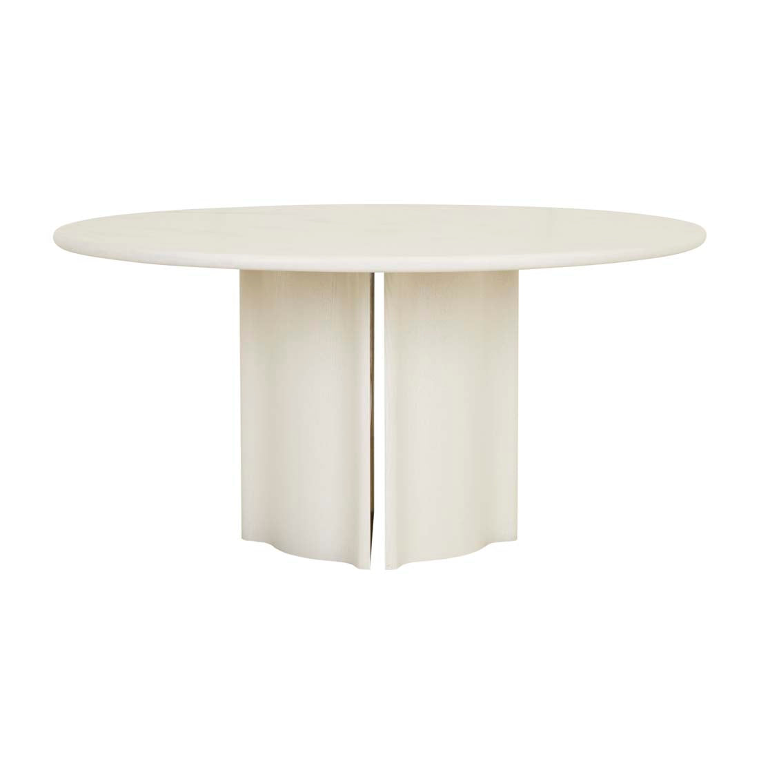 LEON ROUND DINING TABLE PORCELAIN 4 Seater by GlobeWest at Darling & Domain