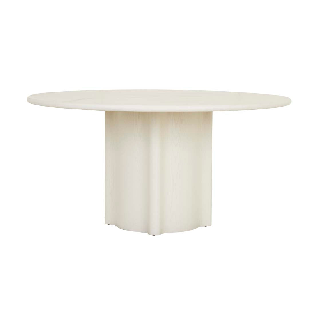 LEON ROUND DINING TABLE PORCELAIN 6 Seater by GlobeWest at Darling & Domain