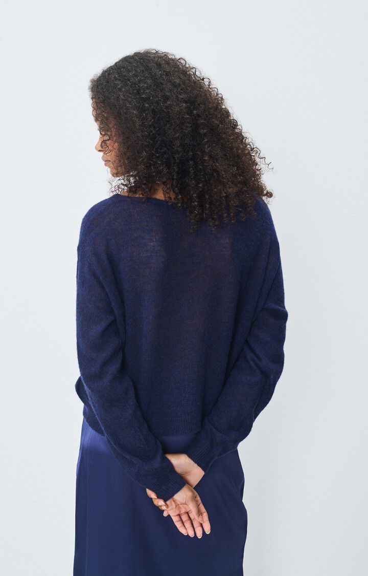 DUMY JUMPER DUM18A in Navy Melange by American Vintage