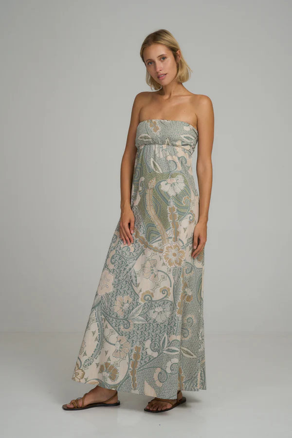 Lilya DANI DRESS in Batik Sage