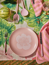 ENAMEL SALAD SERVERS | Rose