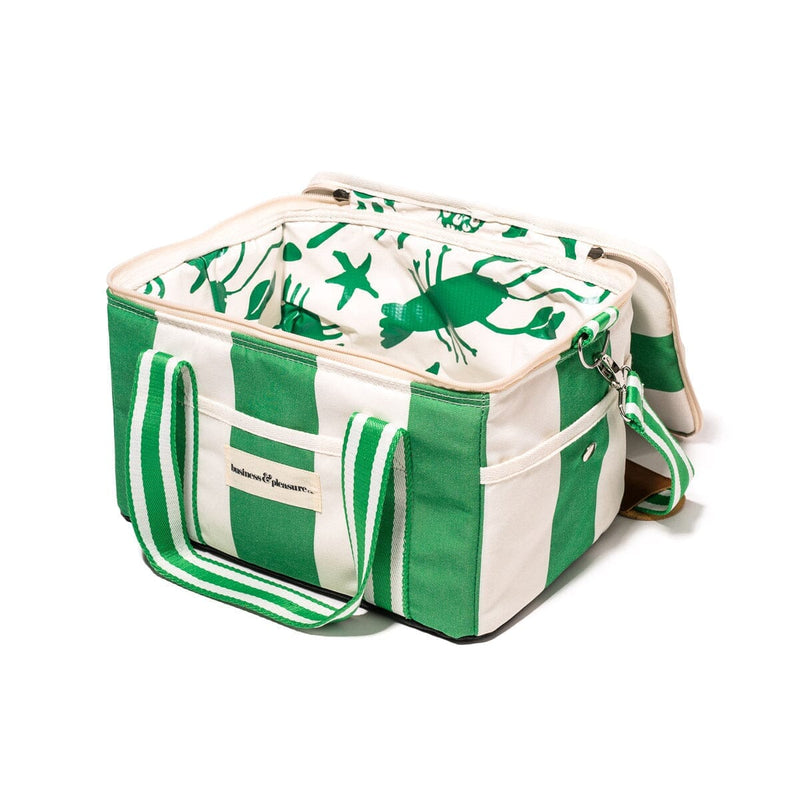 PREMIUM COOLER BAG | Crew Canyon Green Stripe