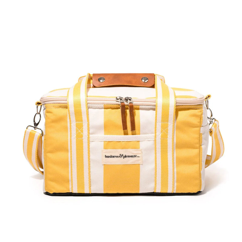 PREMIUM COOLER BAG | Mimosa Yellow Stripe