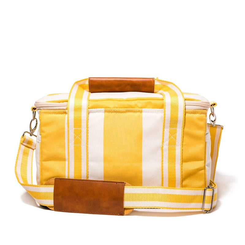 PREMIUM COOLER BAG | Mimosa Yellow Stripe