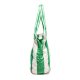 THE BEACH BAG | Crew Canyon Green Stripe
