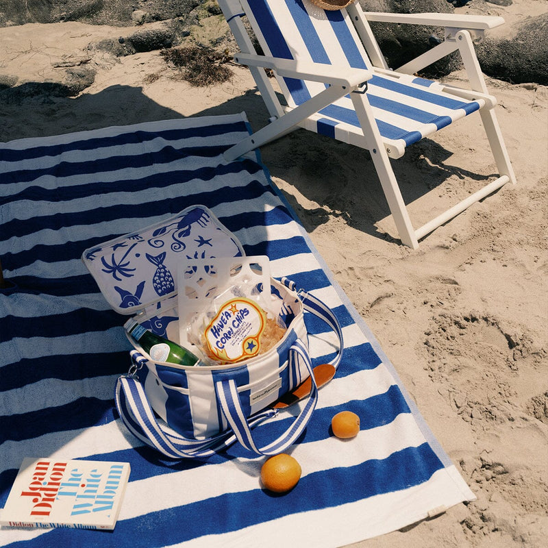 PREMIUM COOLER BAG | Crew Mediterranean Blue Stripe