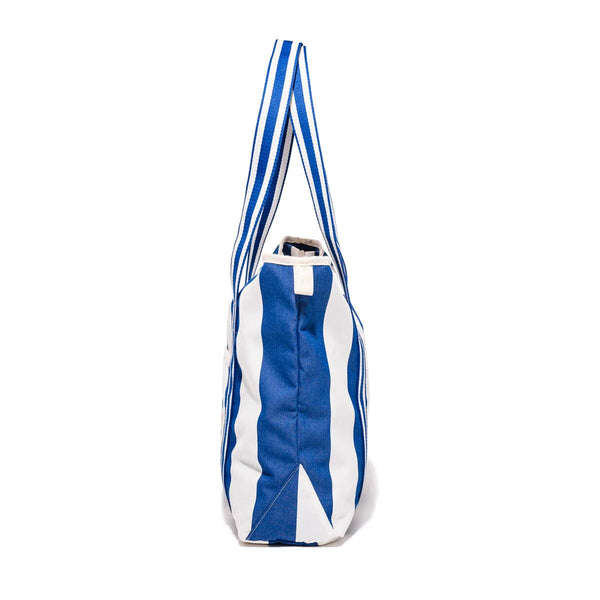 THE BEACH BAG | Crew Mediterranean Blue Stripe