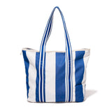 THE BEACH BAG | Crew Mediterranean Blue Stripe