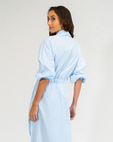 DAYTONA SHIRT DRESS in Sky by Elms and King