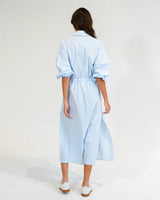 DAYTONA SHIRT DRESS in Sky by Elms and King