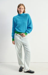 PULLOVER EAST18Q in Celestial Melange by American Vintage