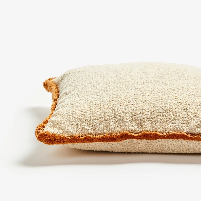 GRAIN CREAM 50cm COTTON CUSHION from Bonnie and Neil