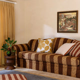 GRAIN CREAM 50cm COTTON CUSHION from Bonnie and Neil