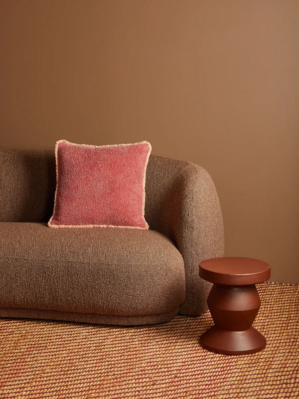 GRAIN CORAL CUSHION in 50cm from Bonnie and Neil