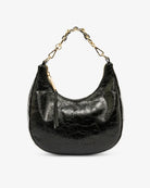 ESTELLA BAG in Black Crinkle by ARLINGTON MILNE