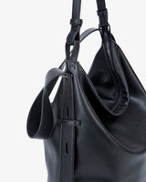 EMMETT SOFT STRUCTURE BAG in Black by HVISK