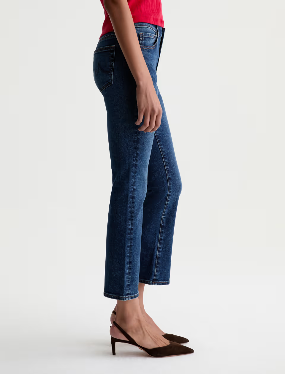 FARRAH BOOT CROP in Harmonica by AG Jeans