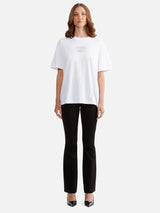 LUNA OVERSIZED TEE RACER in Bright White by Ena Pelly