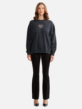 LILLY OVERSIZED SWEAT RACER in Vintage Black by Ena Pelly