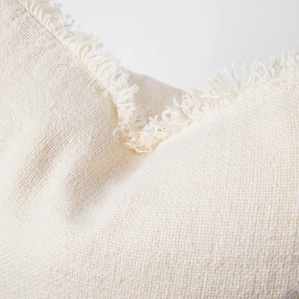 BEDOUIN LINEN CUSHION | Ivory