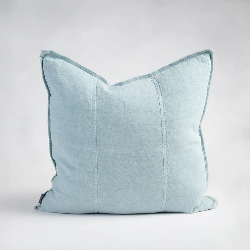 LUCA LINEN CUSHION in Sky from Eadie Lifestyle