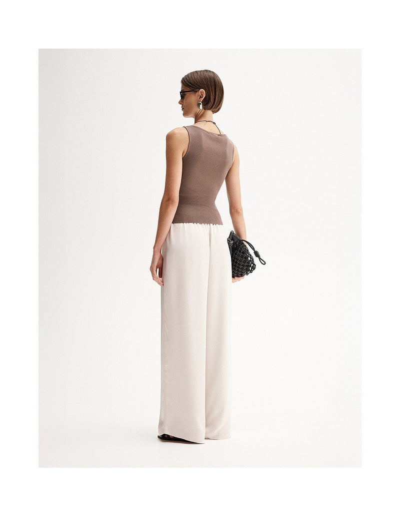 ANOUK KNIT TOP | Chocolate