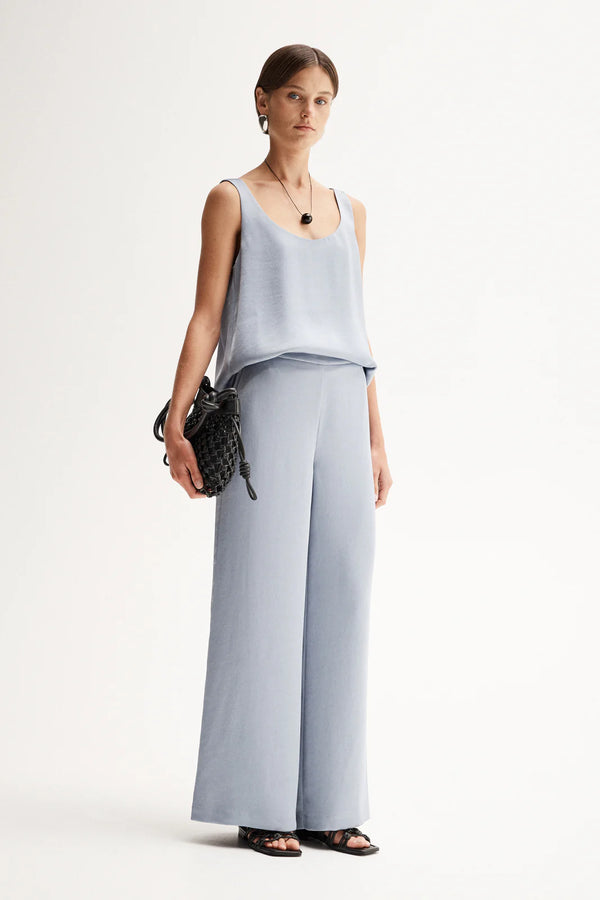 ELEANOR PANT  | Dusty Blue