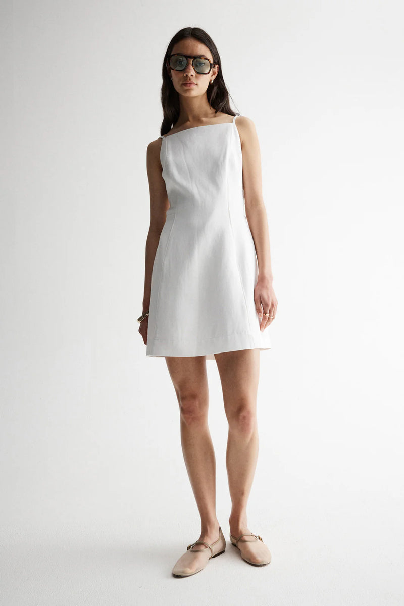 MAHINA DRESS | White