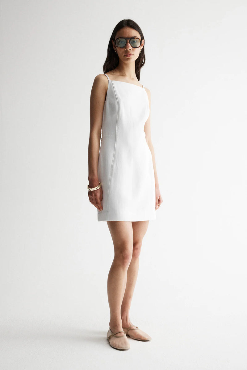 MAHINA DRESS | White