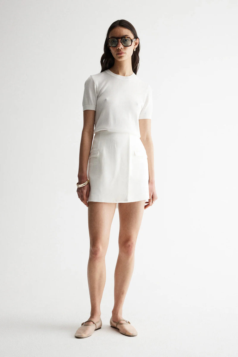 MARAIS SKIRT | White