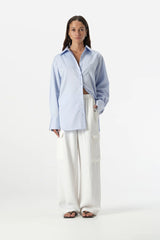 Elka Carter Shirt in light blue from Darling and Domain