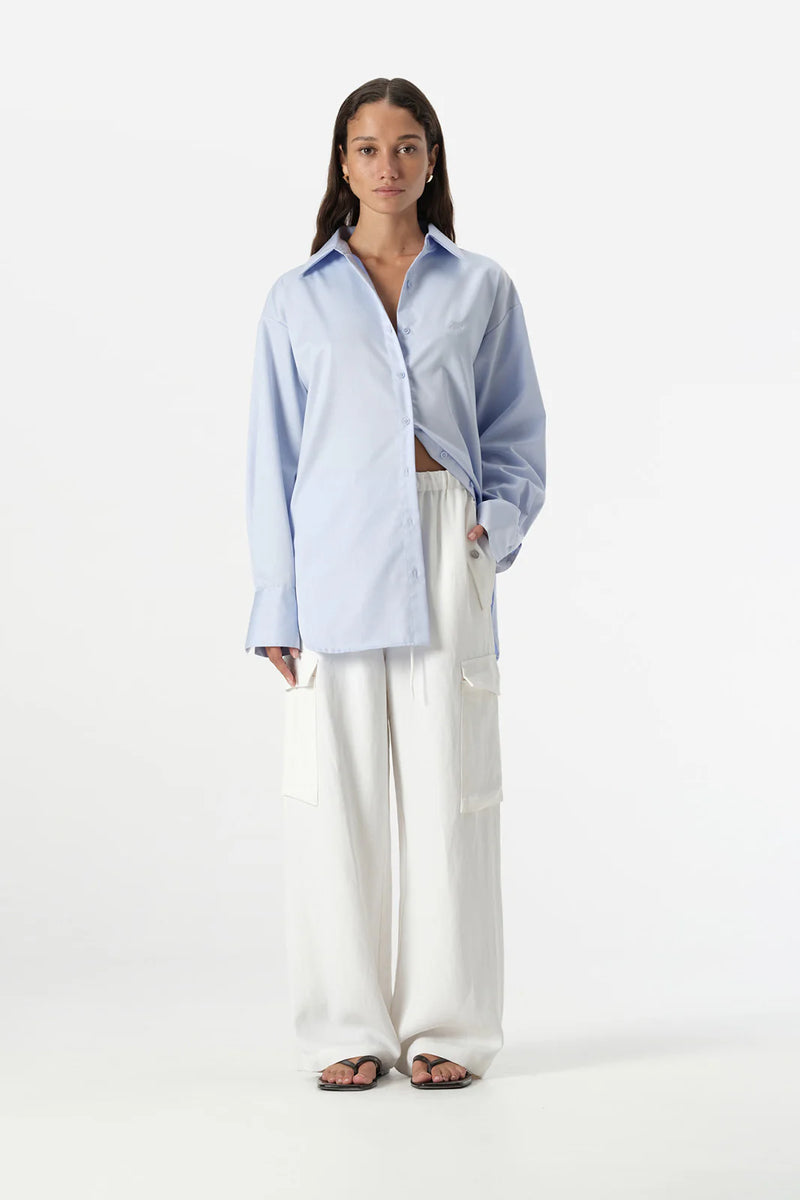 Elka Carter Shirt in light blue from Darling and Domain