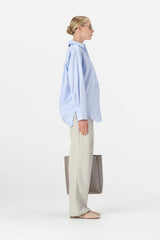 Elka Carter Shirt in light blue from Darling and Domain