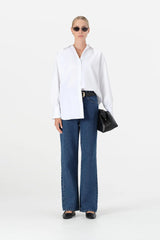 Elka Collective Carter Shirt in white from Darling and Domain