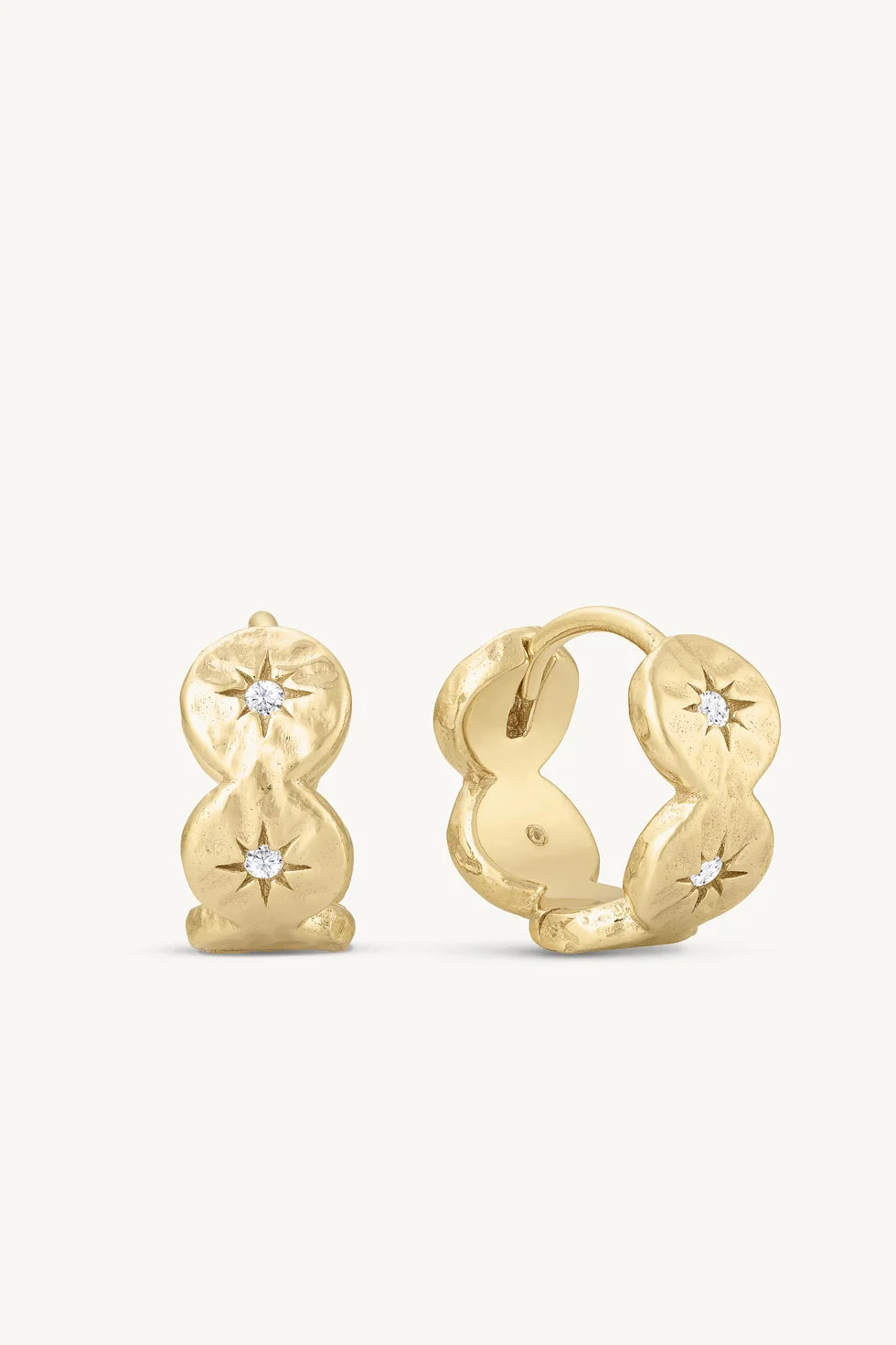 ETOILE HOOPS in Gold by ToniMay