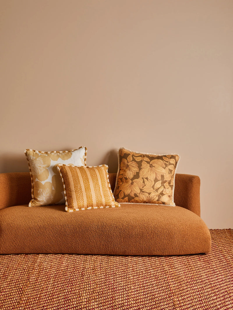 AZALEA CARAMEL CUSHION - 60cm from Bonnie and Neil