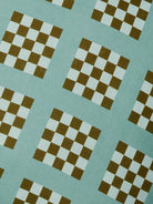 LATTICE BLUE CUSHION in 60cm from Bonnie and Neil