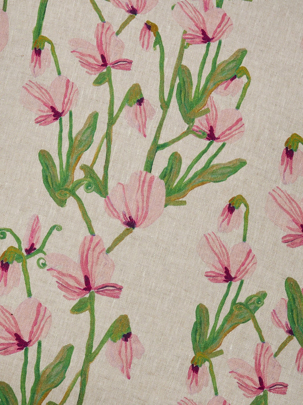 SWEET PEA PINK CUSHION in 60cm from Bonnie and Neil