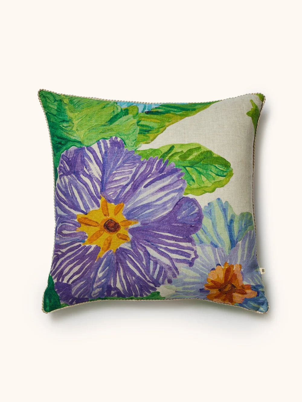 JARDIN BLUE CUSHION in 60cm from Bonnie and Neil