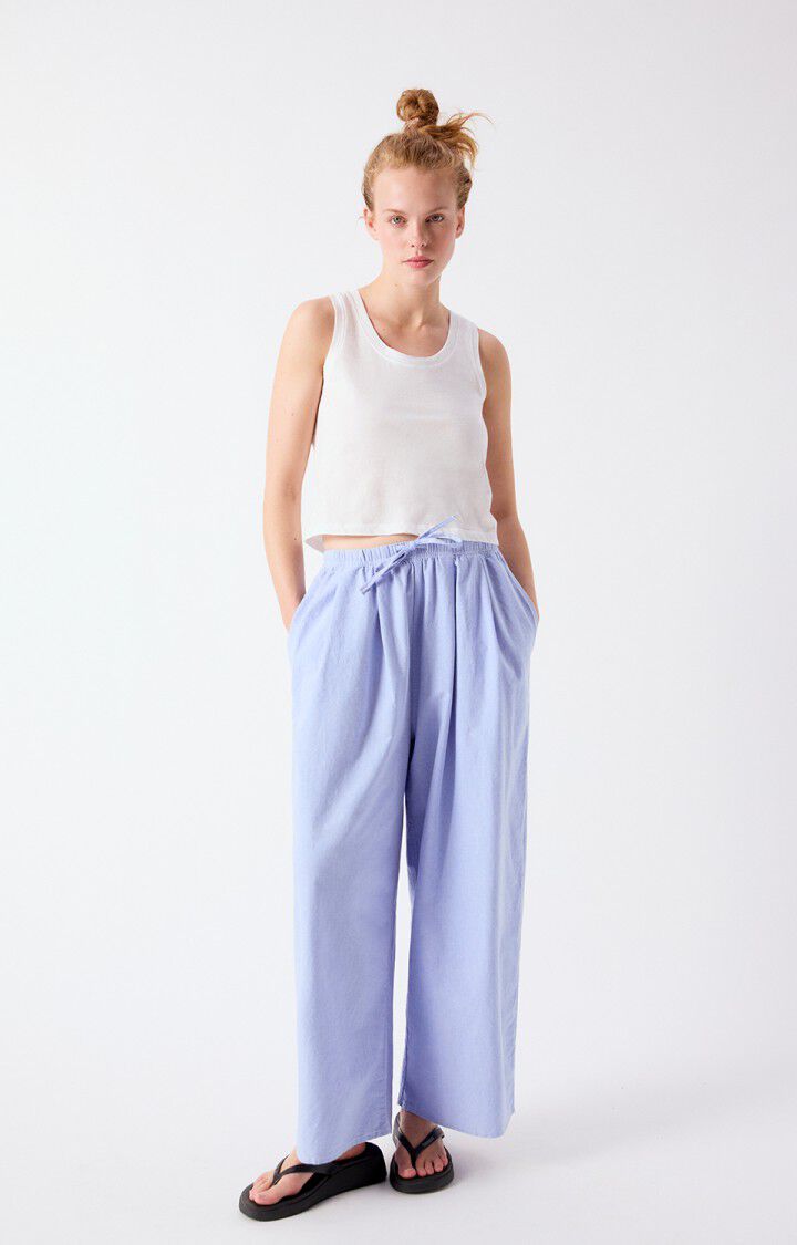 FEOLY TROUSERS Feo10A in Azurin by American Vintage