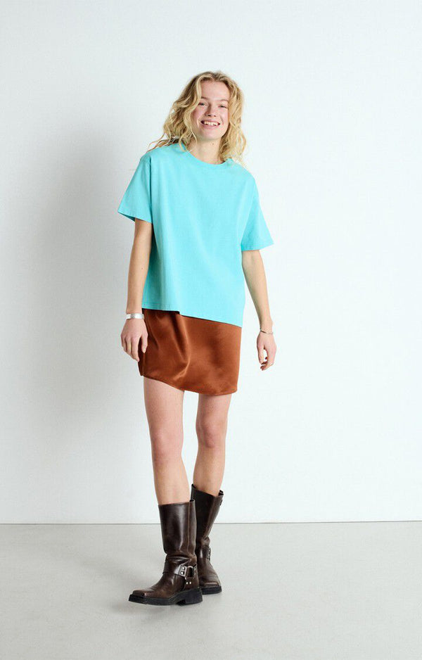 FIZVALLEY SHORT SLEEVE TEE FIZ02A in Vintage Caribbean by American Vintage