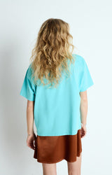 FIZVALLEY SHORT SLEEVE TEE FIZ02A in Vintage Caribbean by American Vintage