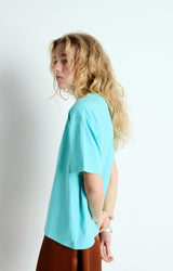 FIZVALLEY SHORT SLEEVE TEE FIZ02A in Vintage Caribbean by American Vintage