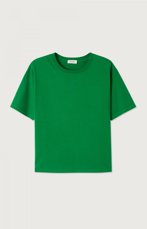FIZVALLEY SHORT SLEEVE TEE FIZ02A in Vintage Watercress by American Vintage
