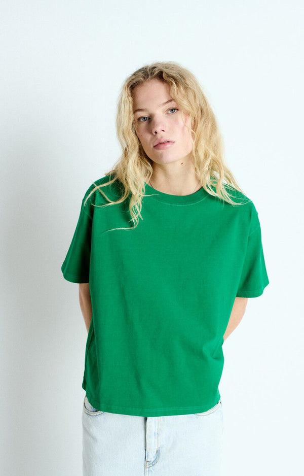 FIZVALLEY SHORT SLEEVE TEE FIZ02A in Vintage Watercress by American Vintage