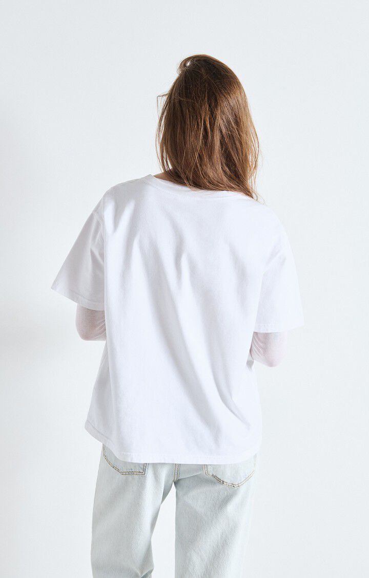 FIZVALLEY SHORT SLEEVE TEE FIZ02A in White by American Vintage