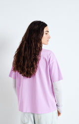 FIZVALLEY SHORT SLEEVE TEE FIZ02A in Vintage Parma by American Vintage